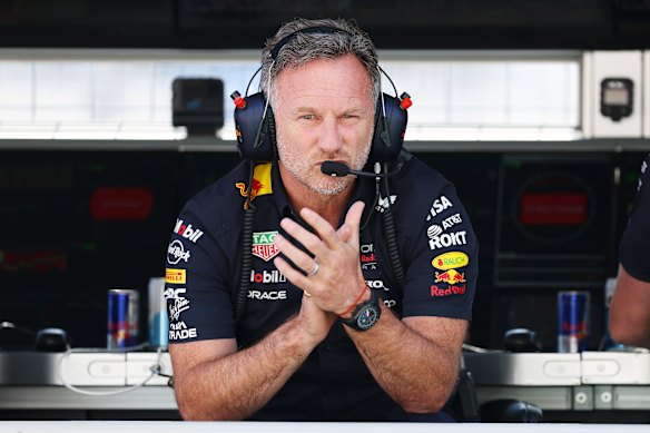 Former Red Bull team principal Christian Horner.