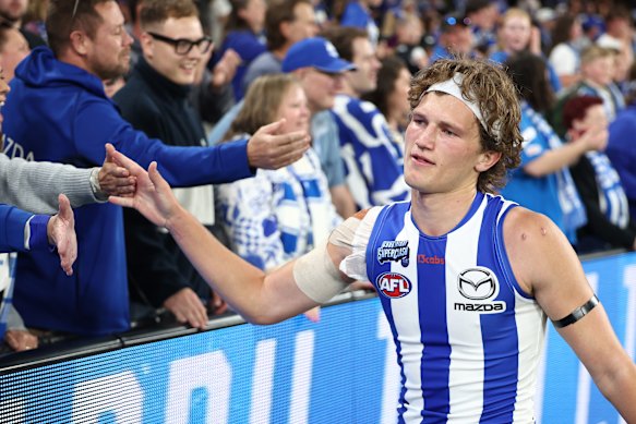 Zane Duursma has been offered a new deal by North Melbourne, but could he be set to join brother Xavier at Essendon?