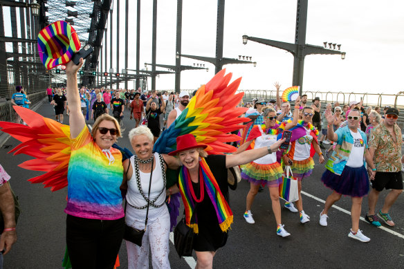 WorldPride 2023 saw 50,000 people march for equality over the Sydney Harbour Bridge. 