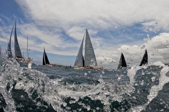 The Sydney to Hobart yacht race. 