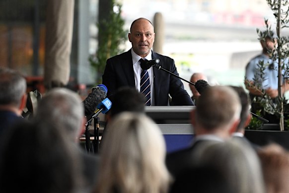 Chief executive of the Sydney Fish Market, Daniel Jarosch.