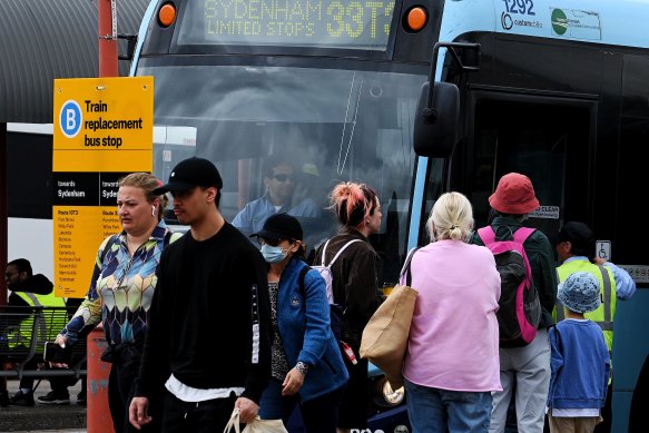Up to 60,000 commuters a day will be forced to take replacement buses when the Bankstown line is closed for a year.