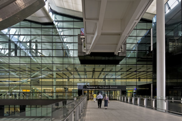 Light and spacious… The Queen’s Terminal.