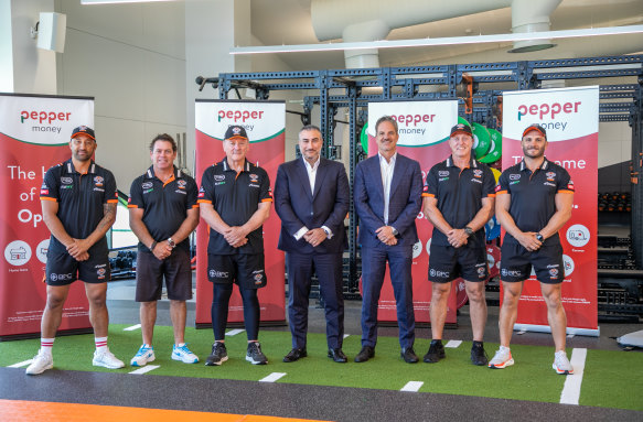 The new-look Wests Tigers added a new sponsor, Pepper Money, this week.