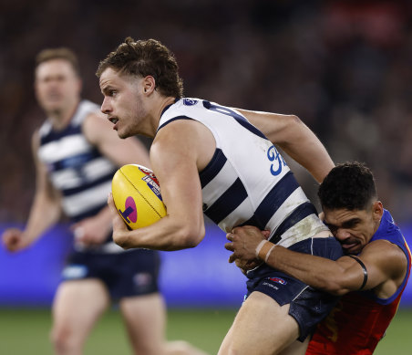 Jake Kolodjashnij stood up in the 2022 preliminary final when the game needed to be won