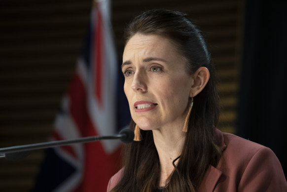 New Zealand Prime Minister Jacinda Ardern. 