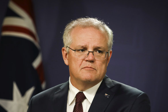 Prime Minister Scot Morrison.