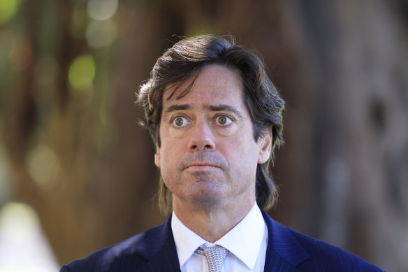 AFL chief Gillon McLachlan.