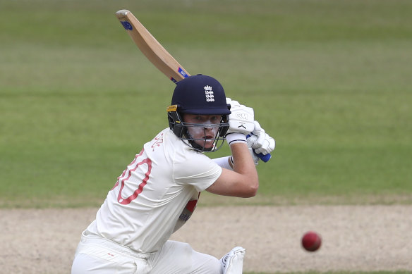 Ollie Pope is in striking distance of his second Test ton after England seized the initiative in the third match against the West Indies.
