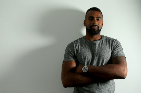 Former Collingwood player Heritier Lumumba.