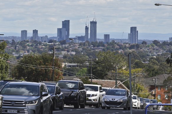 Some older buildings in Parramatta could be converted to warehouses near main roads.