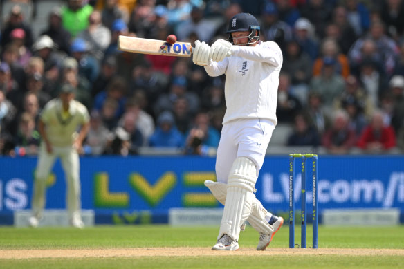 Jonny Bairstow was given plenty of opportunities to unfurl his pull shot.