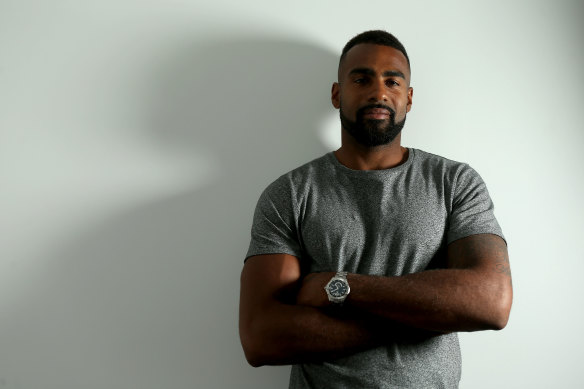 Former Collingwood player Heritier Lumumba.