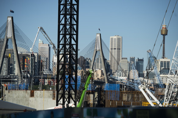 CIMIC, which is building some of Australia’s biggest infrastructure projects, soared 33 per cent after a takeover bid from its largest shareholder, Hochtief. 