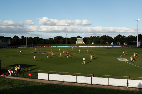 St Kilda's base at Moorabbin could be an option for AFL games if the 2020 season resumes and pushes into the traditional cricket season.