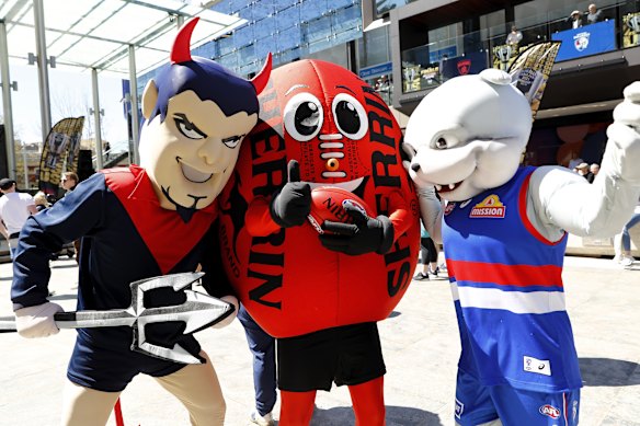 Grand final fever hits Perth.