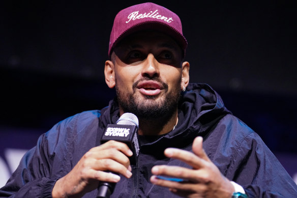 Outspoken: Australia’s Nick Kyrgios.