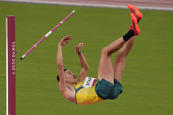 Brandon Starc finished fifth in the high jump.