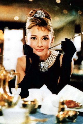 Audrey Hepburn in the 1961 film, <I>Breakfast at Tiffany's</I>. 