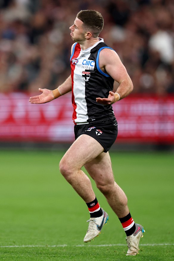 Jack Higgins of the Saints.