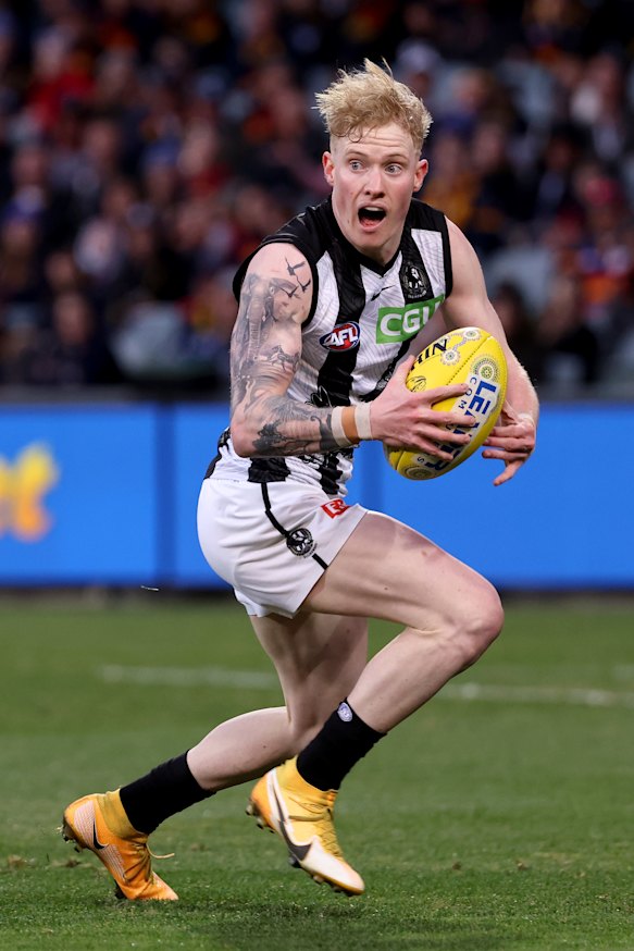 Collingwood’s John Noble.