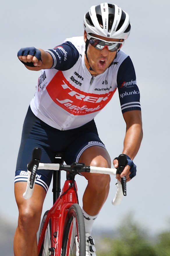 Richie Porte claims stage three.