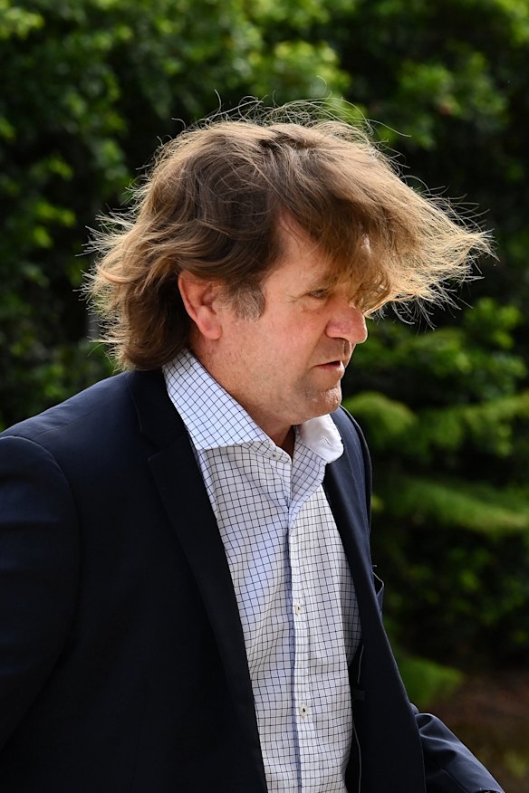 Des Hasler gave evidence on Friday.