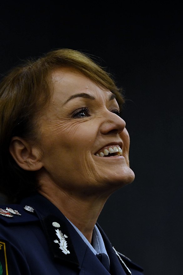 Karen Webb will be the first woman to serve as NSW Police Commissioner.