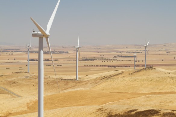 Silverton Wind Farm Project is being built in north-western NSW.