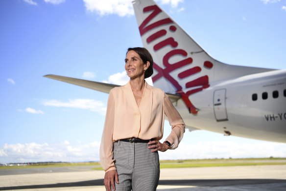 Virgin Australia chief executive Jayne Hrdlicka.