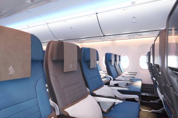 Cabin size cheap singapore airlines
