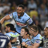Sharks overpower Cowboys to keep top-four hopes alive