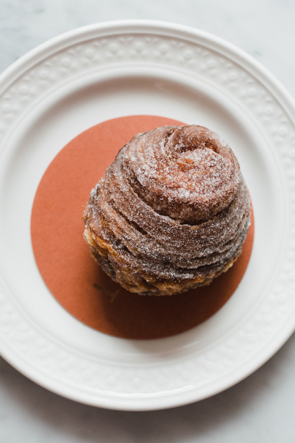 Xuxos de crema inspired by travels in Barcelona.