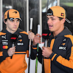 Oscar Piastri and Lando Norris. 