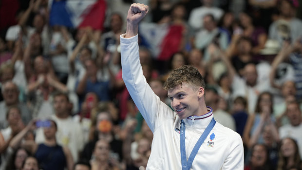 Two gold in 118 minutes: The French super-fish who overshadowed Australia