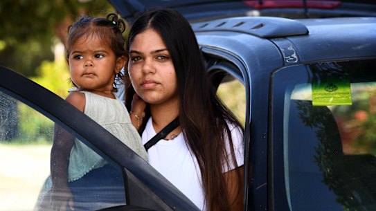 Desley Taylor is homeless, sleeping in her car with her toddler.