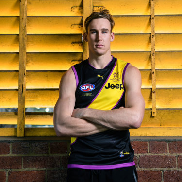 Richmond's star forward Tom Lynch.