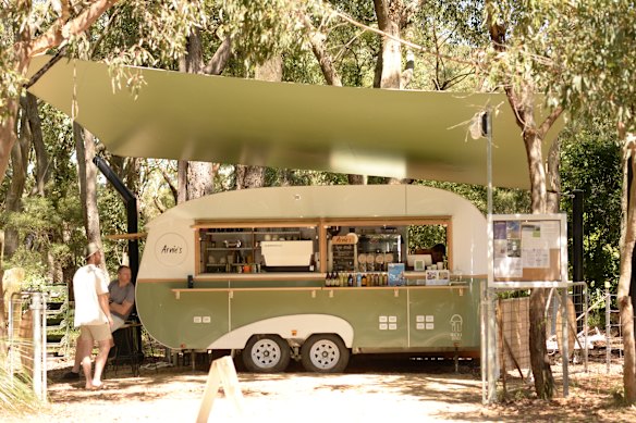 Arnie's operates out of a retro camper van. 