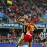 As it happened: Pies pip Suns in another thriller, Dons upset Swans, Cats pulverise Kangas, Dees ease past plucky Crows