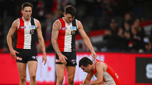 Saints take down Swans as Brownlow fancy Heeney faces nervous wait