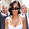 Kardashian channels Liz Taylor as Kidman watches at Balenciaga