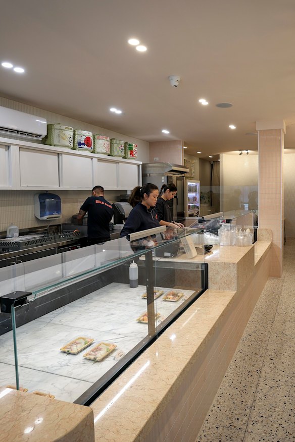 Orders are made fresh at Elka Sushi, while some pre-prepared packs are also available.