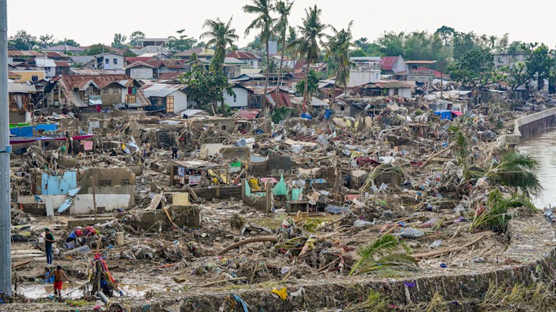 Philippines evacuates 100,000 people as new storm intensifies into super typhoon