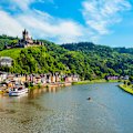 The Moselle river’s scenery is perhaps even more spectacular than the Rhine’s.
