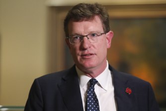 Minister for Veterans’ Affairs and Defence Personnel Andrew Gee doesn’t support the use of the phrase “thank you for your service” for veterans.