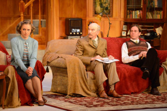 A scene from the West End’s longest-runing play The Mousetrap.
