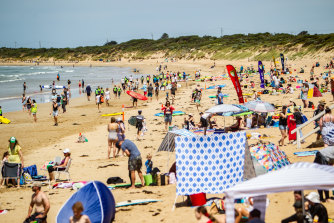 Popular holiday spot Ocean Grove is now drawing residents away from Melbourne full time.