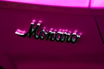 Painting the Monaro bright pink, Rennie reclaims it.