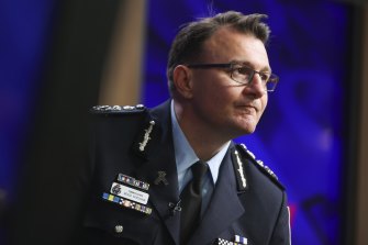 Australian Federal Police Commissioner Reece Kershaw.