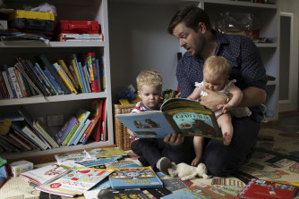 Blake Woodward, a management consultant and fathering blogger, believes while there was “good progress” towards fathers doing more flexible work and hands-on parenting early in the pandemic, it is now “dropping off”.
